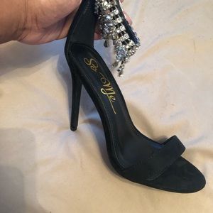 Black heels